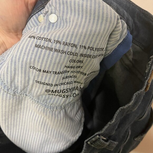 Mugsy Fultons Comfortable Stretch Jeans Size 36x32 - Picture 6 of 9
